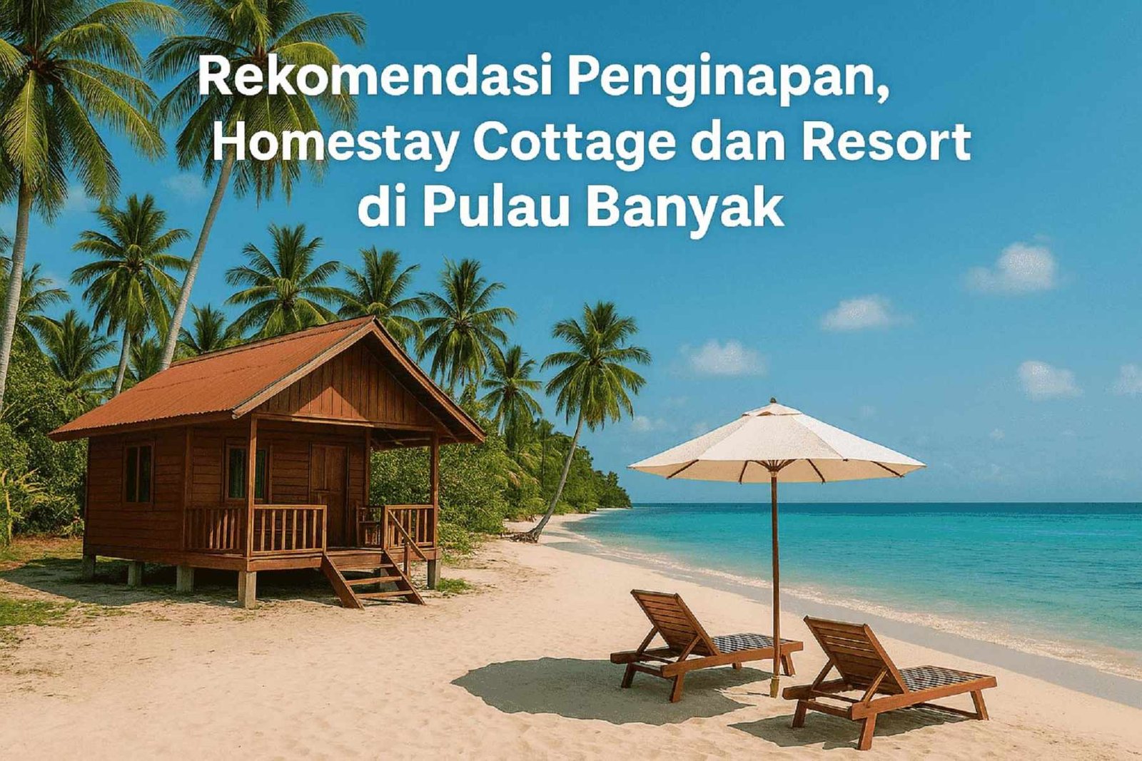Rekomendasi Penginapan, Homestay, Cottage dan Resort di Pulau Banyak (Update Terbaru)
